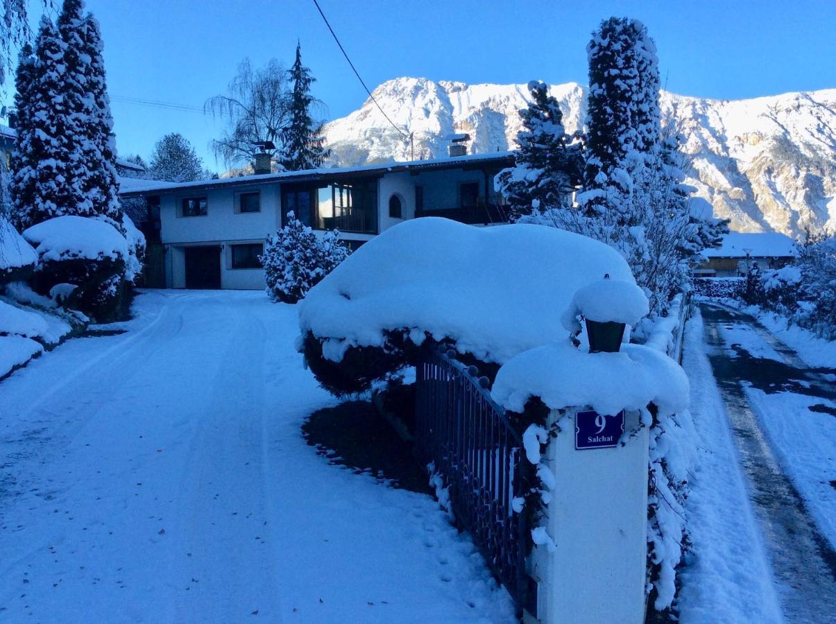Komfortable Ferienwohnung mit herrlicher Aussicht Sautens Exterior foto