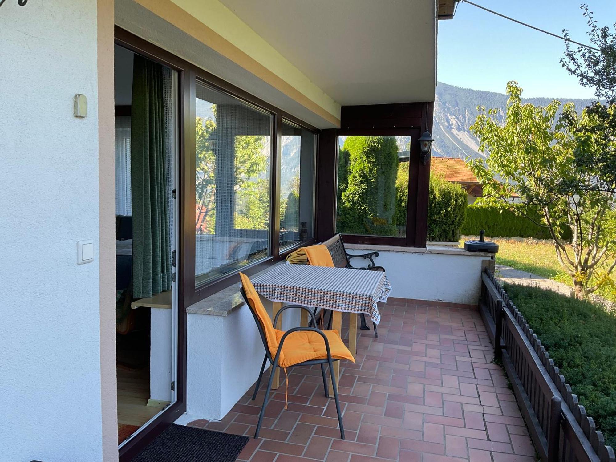 Komfortable Ferienwohnung mit herrlicher Aussicht Sautens Exterior foto
